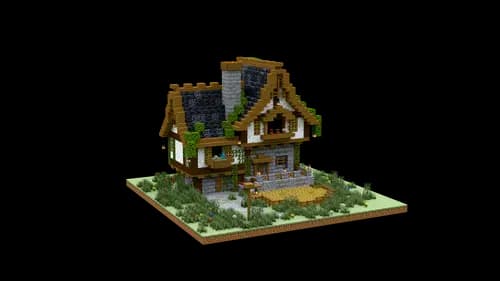 中世纪田野小屋